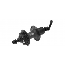 Втулка Shimano задня 14Gx36H DISK, касета, FH-M475L, QR, чорна
